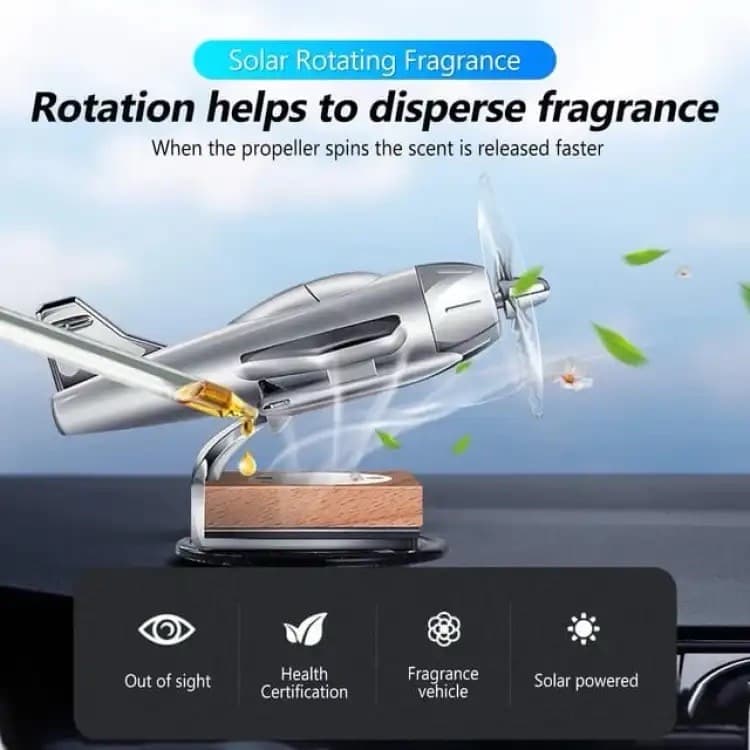 Car Airfreshner solar aircraft